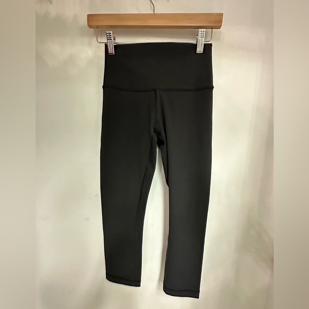 Lululemon Wunder Under High-Rise Crop 21” Black Leggings